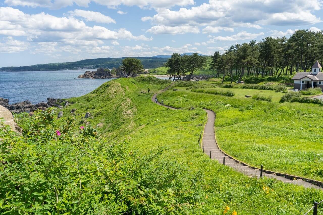 陸奧潮風步道的身心平衡體驗
