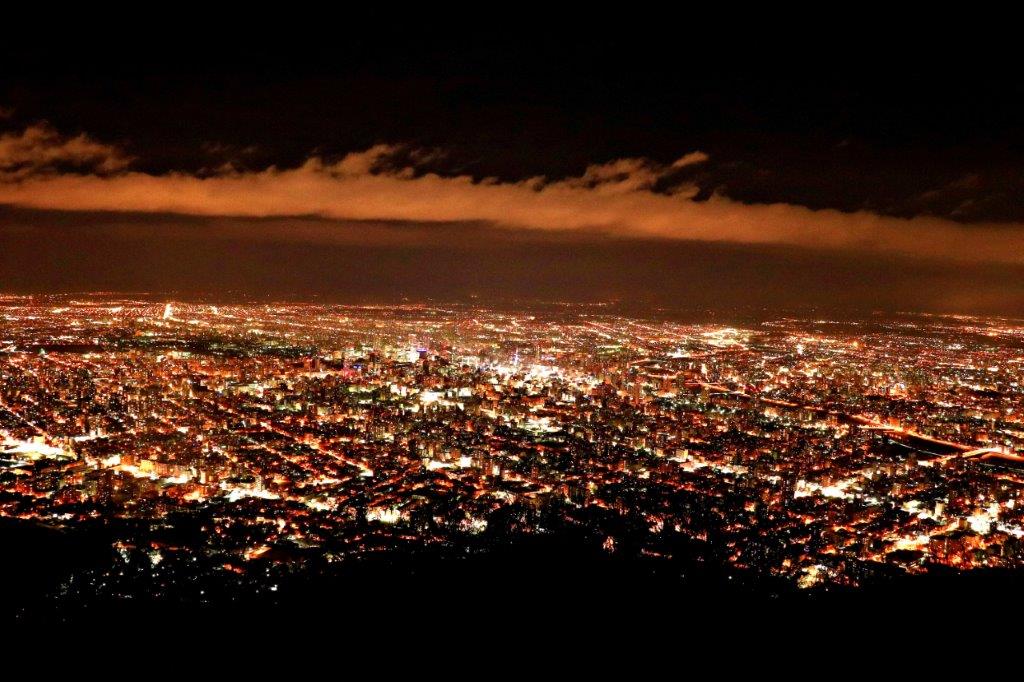 藻岩山：日本新3大夜景、360度札幌全景大視野