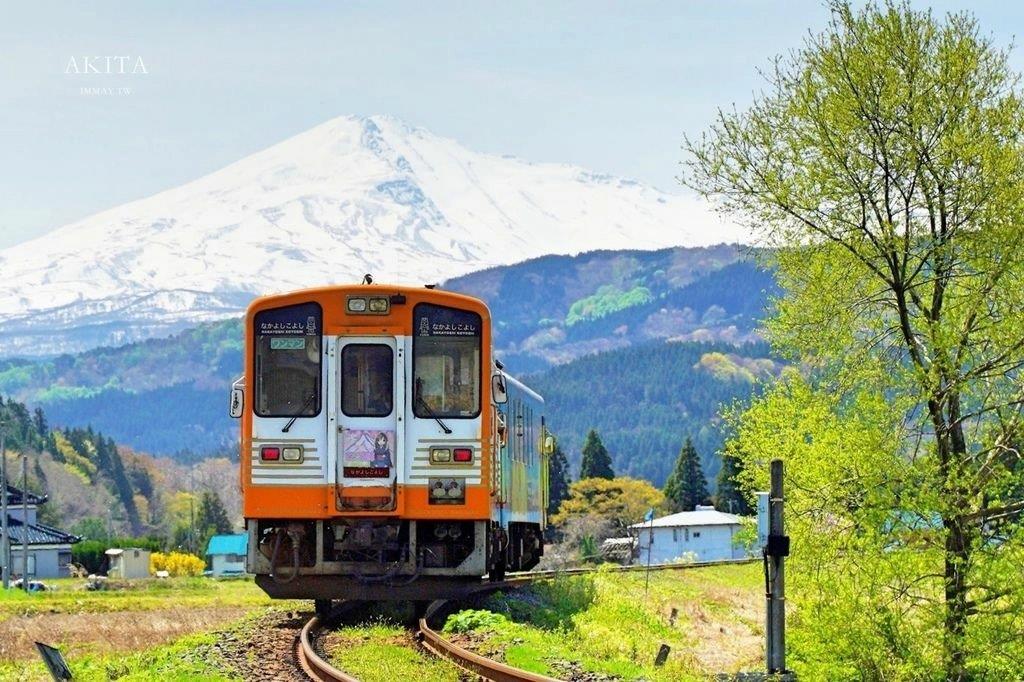 屬於大人的休日。遠眺出羽的富士、恣意享受田園拂來的微風 | 由利高原鐵道鳥海山麓線、列車介紹、東北車站百選矢島