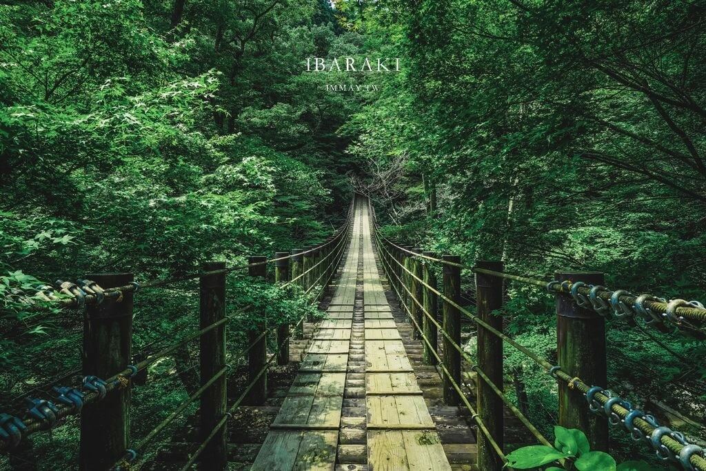 日本絕景攝影 | 前往神秘絕景花貫溪谷，盡享療癒森林浴的洗滌與山間散策的樂趣 | 茨城縣高萩、汐見瀑布吊橋、有名馬裡淵、不動瀑布 ( 交通方式、攝影建議)