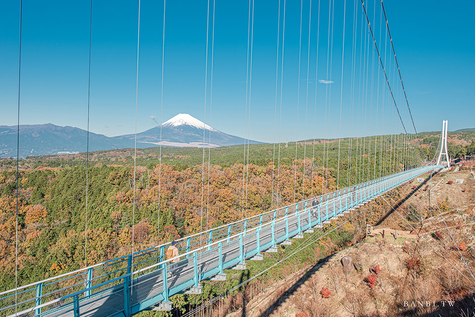 靜岡景點:三島大吊橋SKYWALK，看富士山美景的日本最長吊橋、戶外設施、美食餐廳