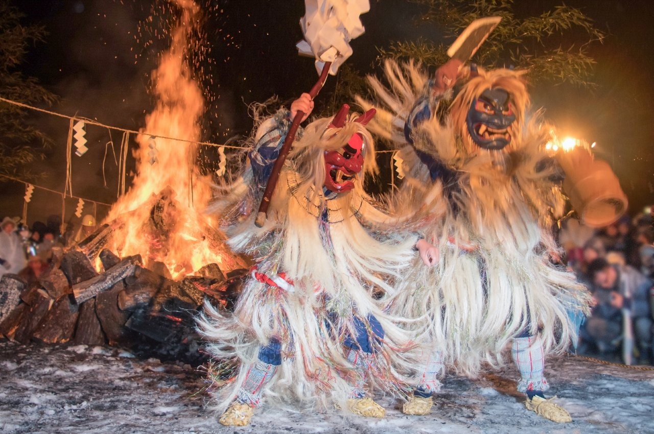 ＜JR男鹿站＞懶惰蟲退散！氣勢凜然、 撼動靈魂的「來訪神」行事