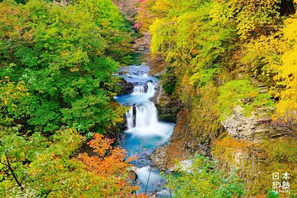 仙台深度遊～到「鳳鳴四十八瀑布」感受絕景溪谷之美