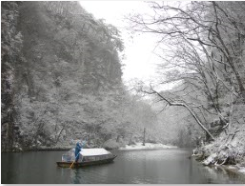 冬遊岩手一關：搭乘暖桌舟順流欣賞猊鼻溪，別忘了體驗一關市獨有的麻糬本膳與麻糬食文化