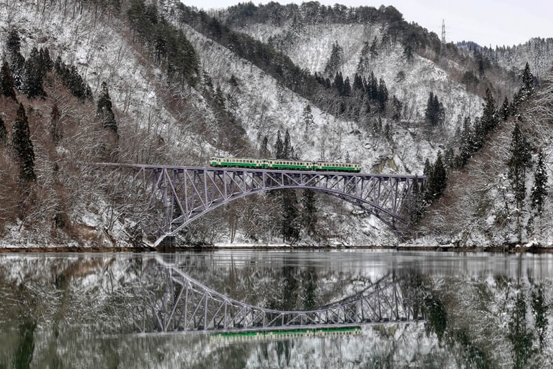 日本秘境鐵道代表：只見線《影片》