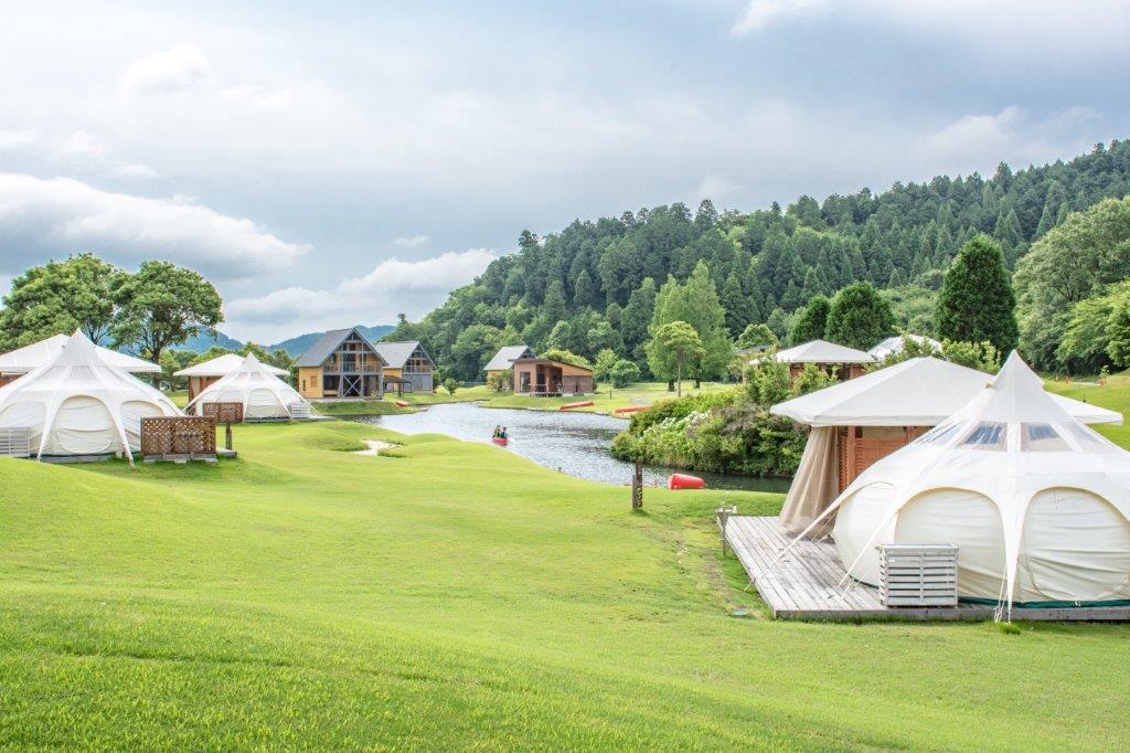 日本豪華露營滋賀GLAMP ELEMENTー超棒星空童話村與美味早晚餐，讓人不想退房