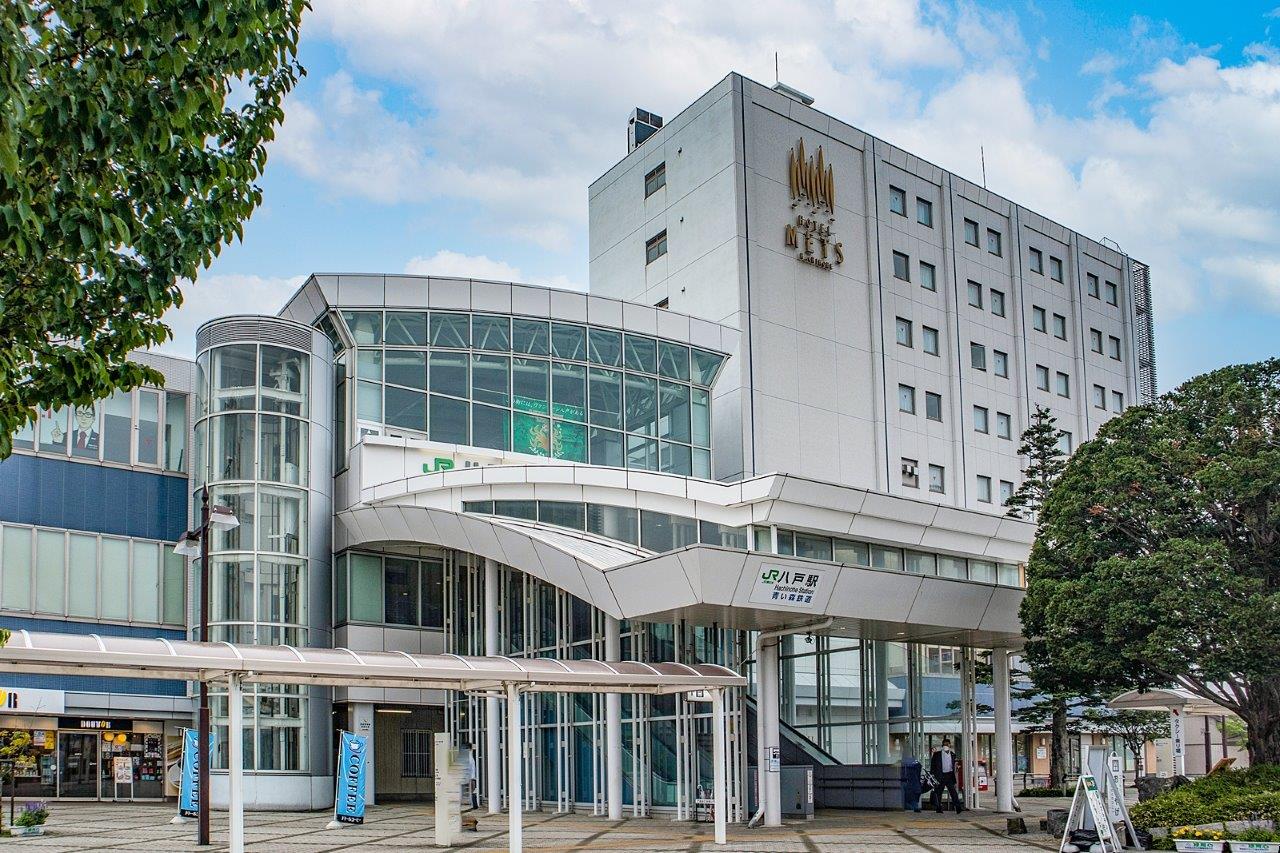 ＜JR八戶站＞造訪青森第一站　到八戶開啟金運之旅