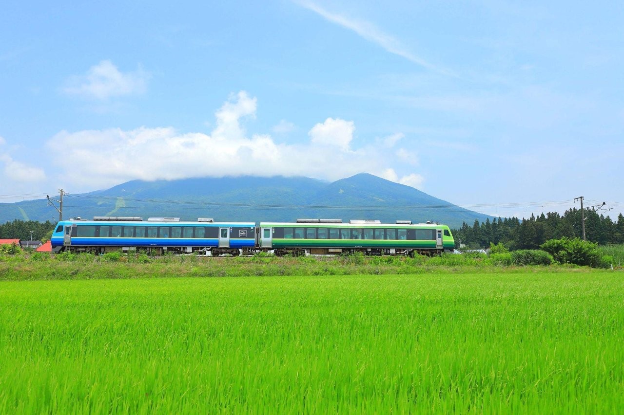 福島「美時」之旅 #03觀光列車篇：會津SATONO上品日本南東北的田園山色